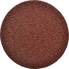 Tru-Maxx - 3" Disc Diam, 40 Grit, Aluminum Oxide Quick Change Disc - Type R Attaching System, Coated, Brown, Coarse Grade, 20,000 RPM - Eagle Tool & Supply