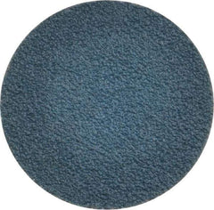 Tru-Maxx - 1" Disc Diam, 120 Grit, Zirconia Alumina Quick Change Disc - Type R Attaching System, Coated, Blue, Fine Grade, 20,000 RPM - Eagle Tool & Supply