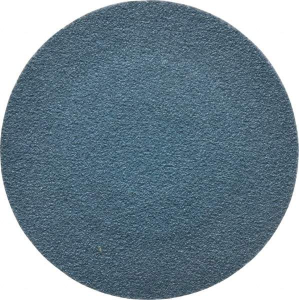 Tru-Maxx - 2" Disc Diam, 120 Grit, Zirconia Alumina Quick Change Disc - Type R Attaching System, Coated, Blue, Fine Grade, 20,000 RPM - Eagle Tool & Supply