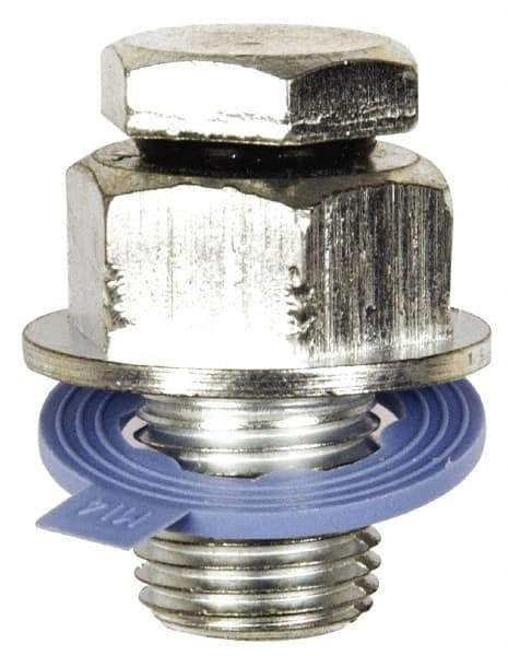 Dorman - Single Oversized Piggybacked Oil Drain Plug with Gasket - 1/2-20" Thread - Eagle Tool & Supply