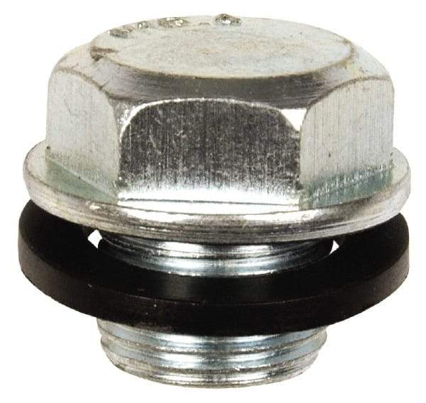 Dorman - Standard Oil Drain Plug with Gasket - M16.4x1.33 Thread, O-Ring Gasket - Eagle Tool & Supply