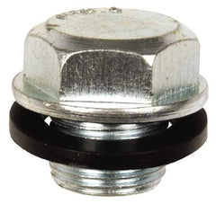 Dorman - Standard Oil Drain Plug with Gasket - M16.4x1.33 Thread, O-Ring Gasket - Eagle Tool & Supply