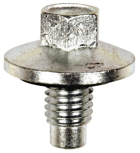 Dorman - Pilot Point Oil Drain Plug - M12x1.75 Thread, Inset Gasket - Eagle Tool & Supply