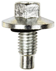 Dorman - Pilot Point Oil Drain Plug with Gasket - M12x1.75 Thread, Inset Gasket - Eagle Tool & Supply