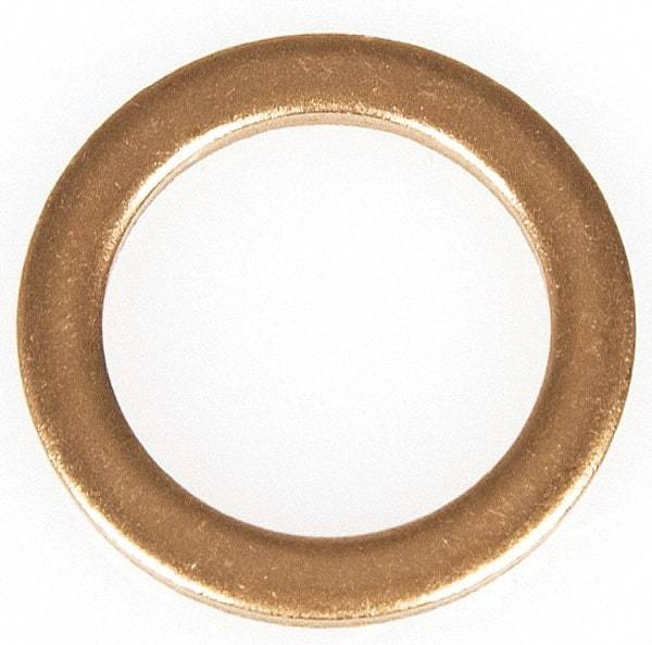 Dorman - 1/2 SAE, 1/2" ID x 3/4" OD Oil Drain Plug Gasket - 3/32" Thick, Copper - Eagle Tool & Supply