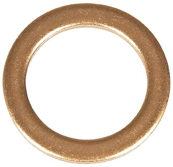 Dorman - 5/8 SO, 11/16 SAE, 11/16" ID x 1-1/16" OD Oil Drain Plug Gasket - 3/32" Thick, Copper - Eagle Tool & Supply