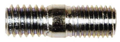 Dorman - 5/16-24 Long Thread, 5/16-18 Short Thread, 1" OAL Unequal Double Threaded Stud - Steel, Black Oxide Finish, 1/2" Long Thread Length, 3/8" Short Thread Length - Eagle Tool & Supply