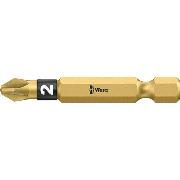 Wera - #3 Pozidriv Screwdriver Bit - 2" OAL - Eagle Tool & Supply