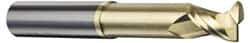 Accupro - 3/4", 2 Flute, Single End, Solid Carbide, 0.03" Corner Radius End Mill - 6" OAL, 45° Helix, Right Hand Flute, 1-5/8" LOC, Right Hand Cut, 3-3/8" Extended Reach - Eagle Tool & Supply