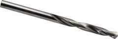 SGS - #7 118° Solid Carbide Jobber Drill - Bright Finish, Right Hand Cut, Spiral Flute, Straight Shank, 3" OAL, Faceted Point - Eagle Tool & Supply