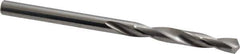 SGS - #20 118° Solid Carbide Jobber Drill - Bright Finish, Right Hand Cut, Spiral Flute, Straight Shank, 2-1/2" OAL, Faceted Point - Eagle Tool & Supply