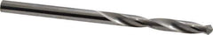 SGS - #21 118° Solid Carbide Jobber Drill - Bright Finish, Right Hand Cut, Spiral Flute, Straight Shank, 2-1/2" OAL, Faceted Point - Eagle Tool & Supply