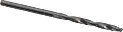 SGS - #33 118° Solid Carbide Jobber Drill - Bright Finish, Right Hand Cut, Spiral Flute, Straight Shank, 2-1/4" OAL, Faceted Point - Eagle Tool & Supply