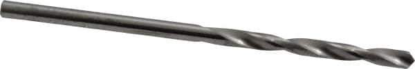 SGS - #37 118° Solid Carbide Jobber Drill - Bright Finish, Right Hand Cut, Spiral Flute, Straight Shank, 2-1/4" OAL, Faceted Point - Eagle Tool & Supply