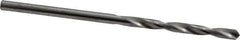 SGS - #37 118° Solid Carbide Jobber Drill - Bright Finish, Right Hand Cut, Spiral Flute, Straight Shank, 2-1/4" OAL, Faceted Point - Eagle Tool & Supply