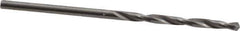 SGS - #52 118° Solid Carbide Jobber Drill - Bright Finish, Right Hand Cut, Spiral Flute, Straight Shank, 1-1/2" OAL, Faceted Point - Eagle Tool & Supply