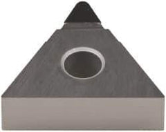 Sumitomo - NF-TNMX330.5 Grade DA2200 Polycrystalline Diamond (PCD) Turning Insert - Uncoated, 60° Triangle, 3/8" Inscr Circle, 3/16" Thick, 0.0078" Corner Radius - Eagle Tool & Supply