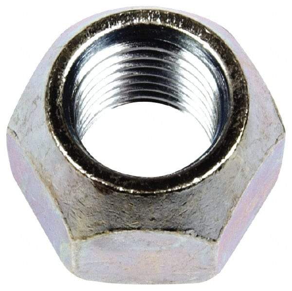 Dorman - M12-1.5 Zinc Finish Open Wheel Nut - 19mm Hex, 14mm OAL, 60° Seat Angle - Eagle Tool & Supply