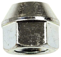 Dorman - M14-1.5 Yellow Zinc Finish Open Wheel Nut - 22mm Hex, 20.5mm OAL, 60° Seat Angle - Eagle Tool & Supply