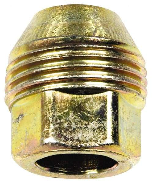 Dorman - M14-1.5 Zinc Finish Open Wheel Nut - 22mm Hex, 28.5mm OAL, 60° Seat Angle - Eagle Tool & Supply