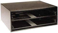 Dorman - 2 Drawer, Small Parts Cabinet - 15-3/4" Deep x 20" Wide x 8" High - Eagle Tool & Supply