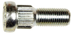 Dorman - 7/16-20 Serrated Bolt Wheel Stud - 0.564" Knurl, 1-5/16" OAL, 3/8" Shoulder Length - Eagle Tool & Supply