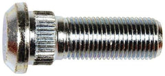 Dorman - 1/2-20 Serrated Bolt Wheel Stud - 0.63" Knurl, 1-17/32" OAL, 3/8" Shoulder Length - Eagle Tool & Supply