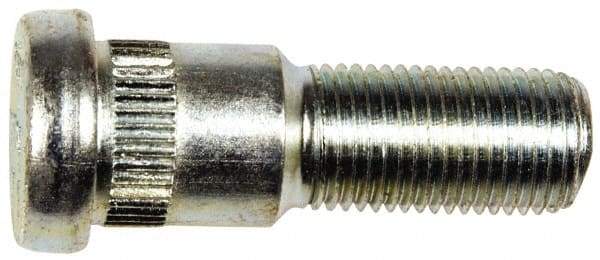 Dorman - 1/2-20 Serrated Bolt Wheel Stud - 5/8" Knurl, 1-11/16" OAL, 5/8" Shoulder Length - Eagle Tool & Supply