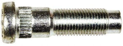 Dorman - 1/2-20 Serrated Bolt Wheel Stud - 0.56" Knurl, 2" OAL, 23/32" Shoulder Length - Eagle Tool & Supply