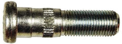 Dorman - 9/16-18 Serrated Bolt Wheel Stud - 5/8" Knurl, 2-1/8" OAL, 29/32" Shoulder Length - Eagle Tool & Supply