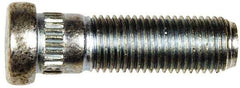 Dorman - 7/16-20 Serrated Bolt Wheel Stud - 0.472" Knurl, 1-1/2" OAL, 11/32" Shoulder Length - Eagle Tool & Supply