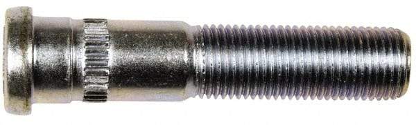 Dorman - 9/16-18 Serrated Bolt Wheel Stud - 0.63" Knurl, 2-25/32" OAL, 1-1/8" Shoulder Length - Eagle Tool & Supply