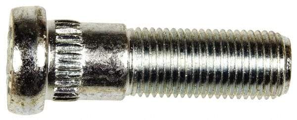 Dorman - 1/2-20 Serrated Bolt Wheel Stud - 0.568" Knurl, 1-11/16" OAL, 5/8" Shoulder Length - Eagle Tool & Supply