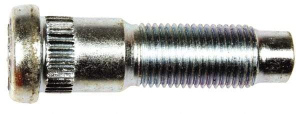 Dorman - 1/2-20 Serrated Bolt Wheel Stud - 0.589" Knurl, 1-15/16" OAL, 5/8" Shoulder Length - Eagle Tool & Supply