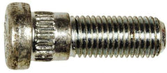 Dorman - M12-1.5 Serrated Bolt Wheel Stud - 14.1mm Knurl, 38.5mm OAL, 11.5mm Shoulder Length - Eagle Tool & Supply