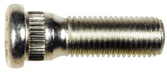 Dorman - M12-1.5 Serrated Bolt Wheel Stud - 14.2mm Knurl, 40mm OAL, 8mm Shoulder Length - Eagle Tool & Supply