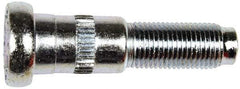 Dorman - 1/2-20 Serrated Bolt Wheel Stud - 5/8" Knurl, 2-1/4" OAL, 15/16" Shoulder Length - Eagle Tool & Supply