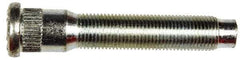 Dorman - 9/16-18 Serrated Bolt Wheel Stud - 0.677" Knurl, 3-9/32" OAL, 15/16" Shoulder Length - Eagle Tool & Supply