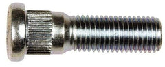 Dorman - M12-1.5 Serrated Bolt Wheel Stud - 14.17mm Knurl, 44.5mm OAL, 12.5mm Shoulder Length - Eagle Tool & Supply