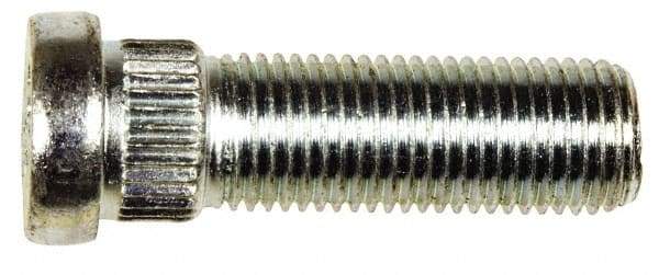 Dorman - M14-1.5 Serrated Bolt Wheel Stud - 16mm Knurl, 45.5mm OAL, 8.5mm Shoulder Length - Eagle Tool & Supply