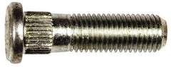 Dorman - M12-1.5 Serrated Bolt Wheel Stud - 13.08mm Knurl, 42mm OAL, 12.5mm Shoulder Length - Eagle Tool & Supply