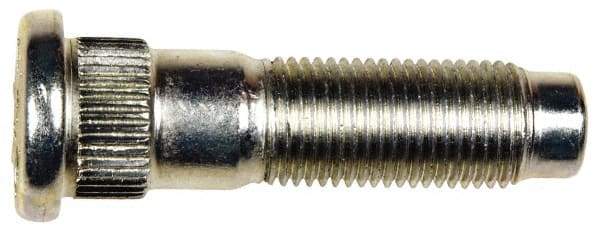 Dorman - 1/2-20 Serrated Bolt Wheel Stud - 0.612" Knurl, 2" OAL, 21/32" Shoulder Length - Eagle Tool & Supply