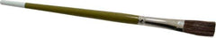 Wooster Brush - Ox Hair Artist's Paint Brush - 1/2" Wide, 1" Bristle Length, 7-1/8" Plastic Handle - Eagle Tool & Supply