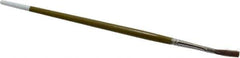 Wooster Brush - Ox Hair Artist's Paint Brush - 1/8" Wide, 11/16" Bristle Length, 6-3/4" Plastic Handle - Eagle Tool & Supply