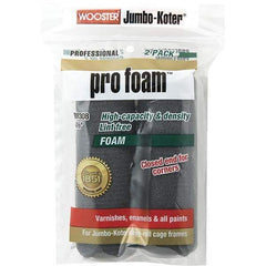 Wooster Brush - 4-1/2" Wide Paint General Purpose Roller Cover - Lint-Free Texture, Foam - Eagle Tool & Supply