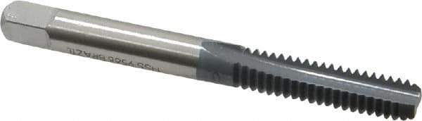 OSG - 1/4-20 UNC 3B 2 Flute elektraLUBE Finish High Speed Steel Straight Flute Standard Hand Tap - Bottoming, Right Hand Thread, 2-1/2" OAL, 1" Thread Length, H3 Limit - Eagle Tool & Supply