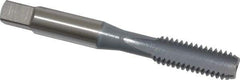 OSG - 5/16-18 UNC 3B 2 Flute elektraLUBE Finish High Speed Steel Straight Flute Standard Hand Tap - Bottoming, Right Hand Thread, 2-23/32" OAL, 1-1/8" Thread Length, H3 Limit - Eagle Tool & Supply