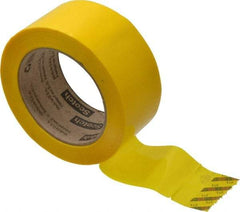 3M - 2" x 110 Yd Yellow Rubber Adhesive Sealing Tape - Polypropylene Film Backing, 1.9 mil Thick, 44 Lb Tensile Strength, Series 371 - Eagle Tool & Supply