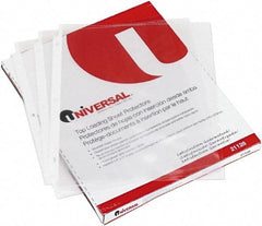 UNIVERSAL - 50 Piece Clear Sheet Protectors-Ring Binder - 11" High x 8-1/2" Wide - Eagle Tool & Supply