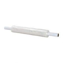 Stretch Associates - 20" x 1,000' 70 Gauge Clear Hand Held Stretch & Pallet Wrap with Extended Core - 70 Gauge, Clear - Eagle Tool & Supply